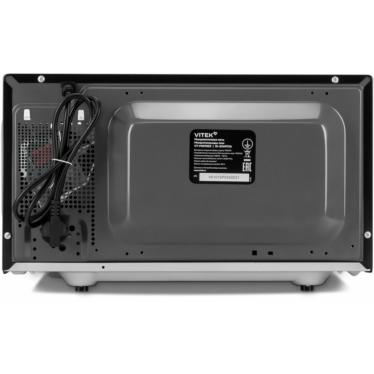 Микроволновая печь Vitek VT-MW1323, черный