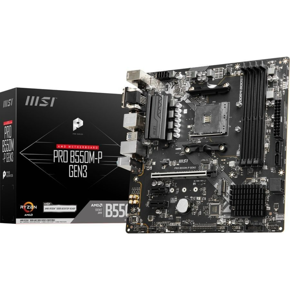 Материнская плата MSI PRO B550M-P GEN3