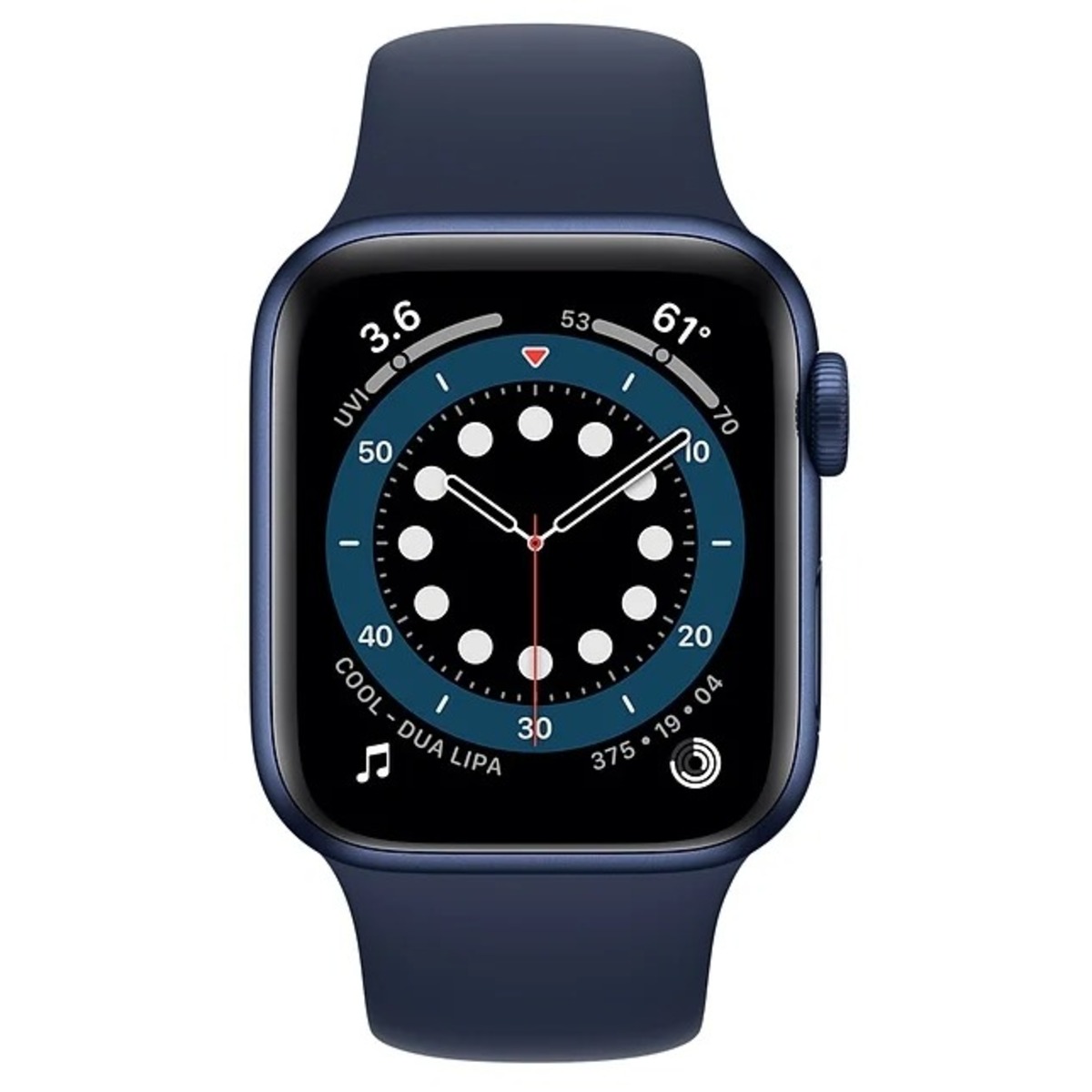 Умные часы Apple Watch Series 6 GPS 40mm Aluminum Case with Sport Band (Цвет: Blue/Deep Navy)