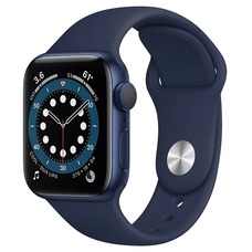 Умные часы Apple Watch Series 6 GPS 40mm Aluminum Case with Sport Band (Цвет: Blue/Deep Navy)