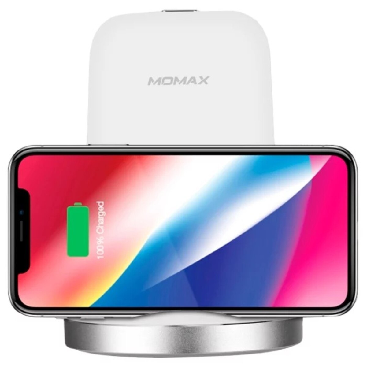 Беспроводная зарядка Momax Q.Dock 2, белый
