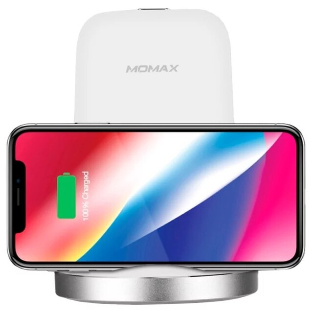 Беспроводная зарядка Momax Q.Dock 2, белый