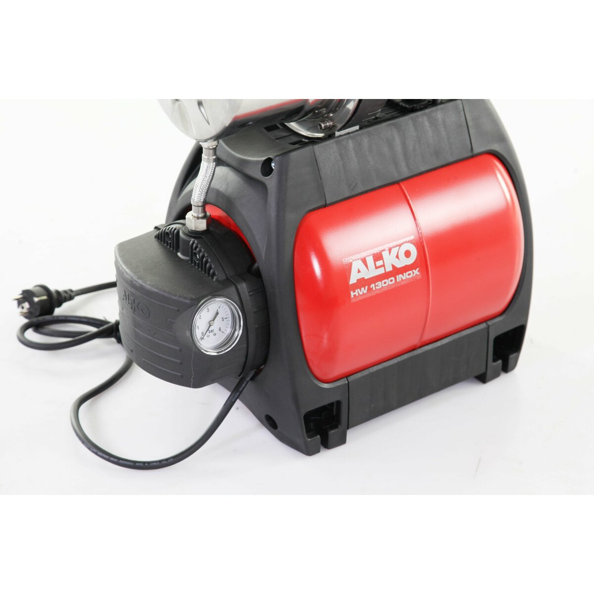 Насосная станция AL-KO HW 1300 Inox (Цвет: Black / Red)