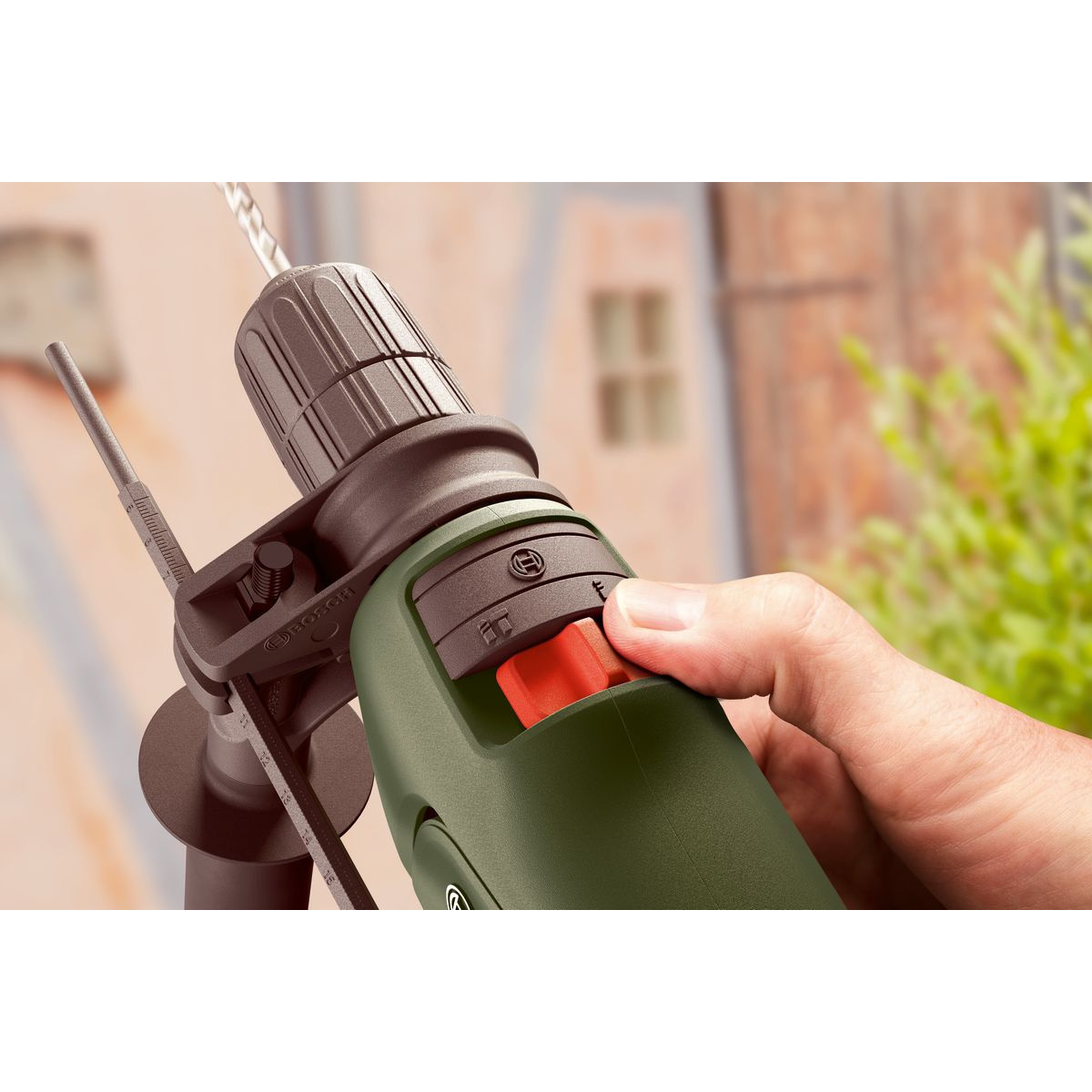 Дрель ударная Bosch EasyImpact 600 (Цвет: Green)