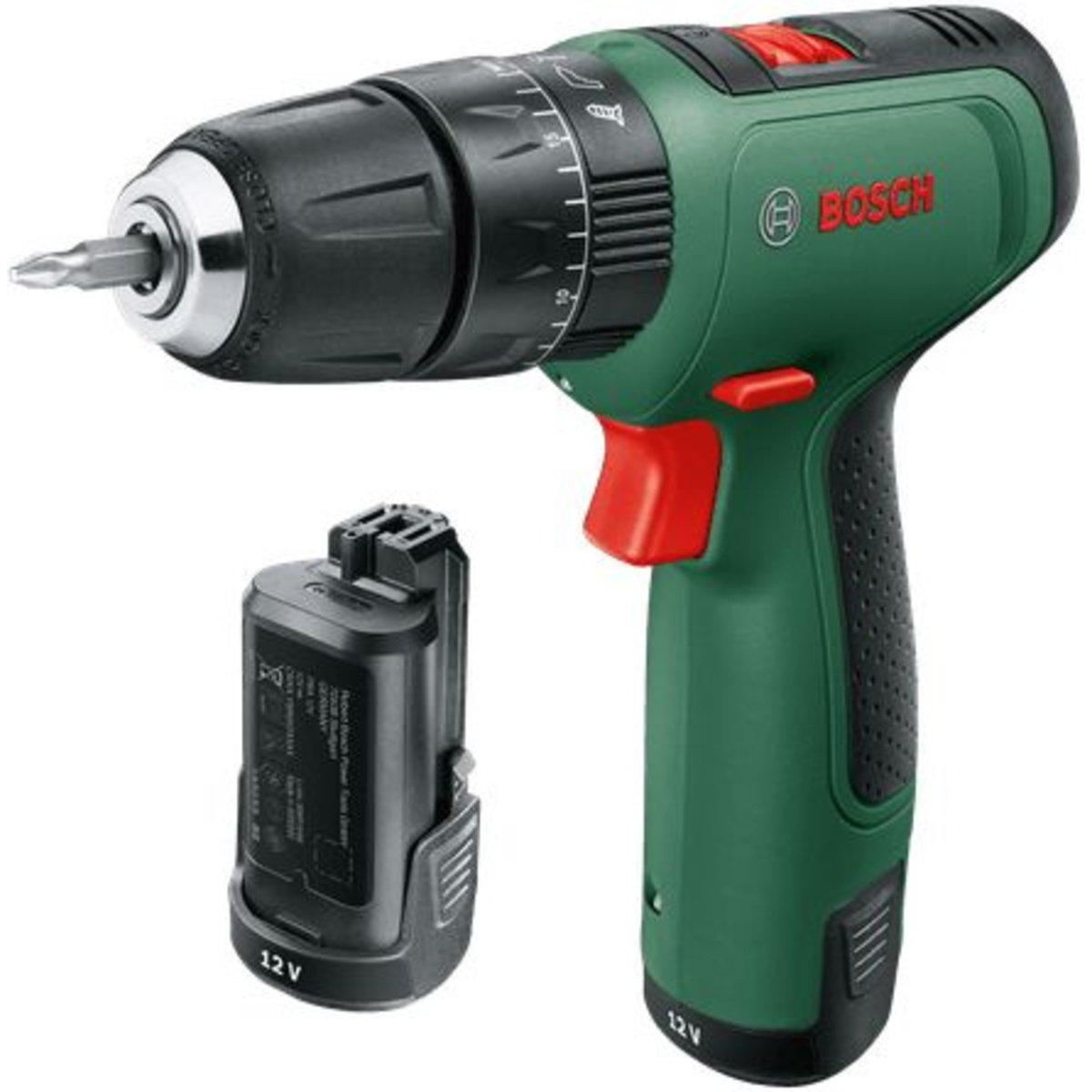 Дрель-шуруповерт Bosch EasyImpact 1200 (Цвет: Green)