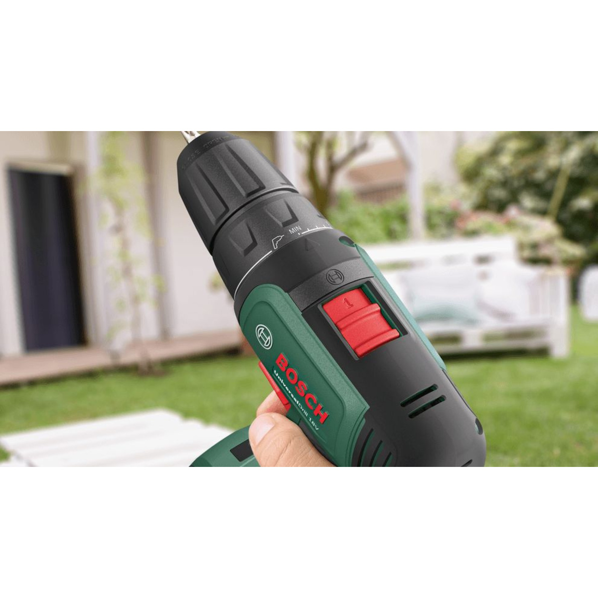 Дрель-шуруповерт Bosch EasyImpact 1200 (Цвет: Green)