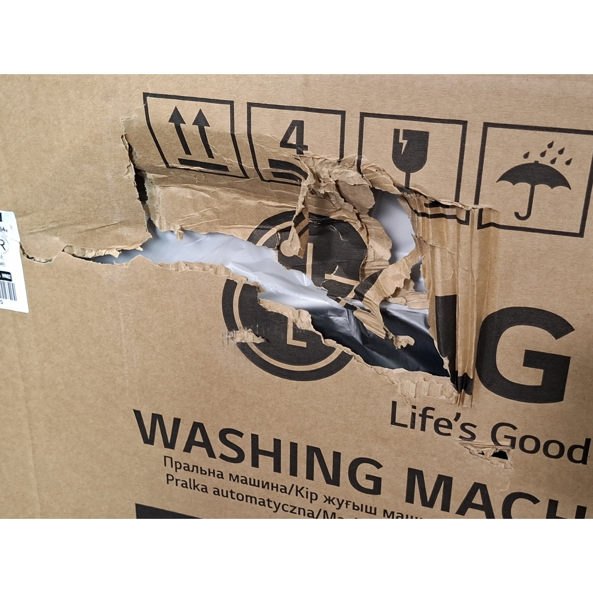 Стиральная машина LG F2V3HG0W, белый
