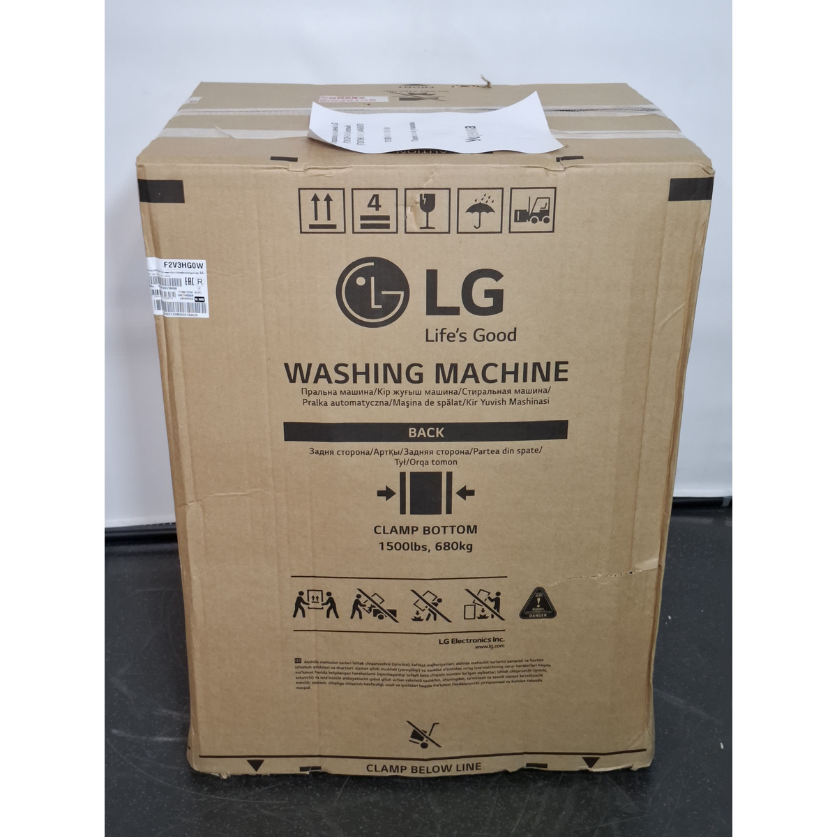 Стиральная машина LG F2V3HG0W, белый