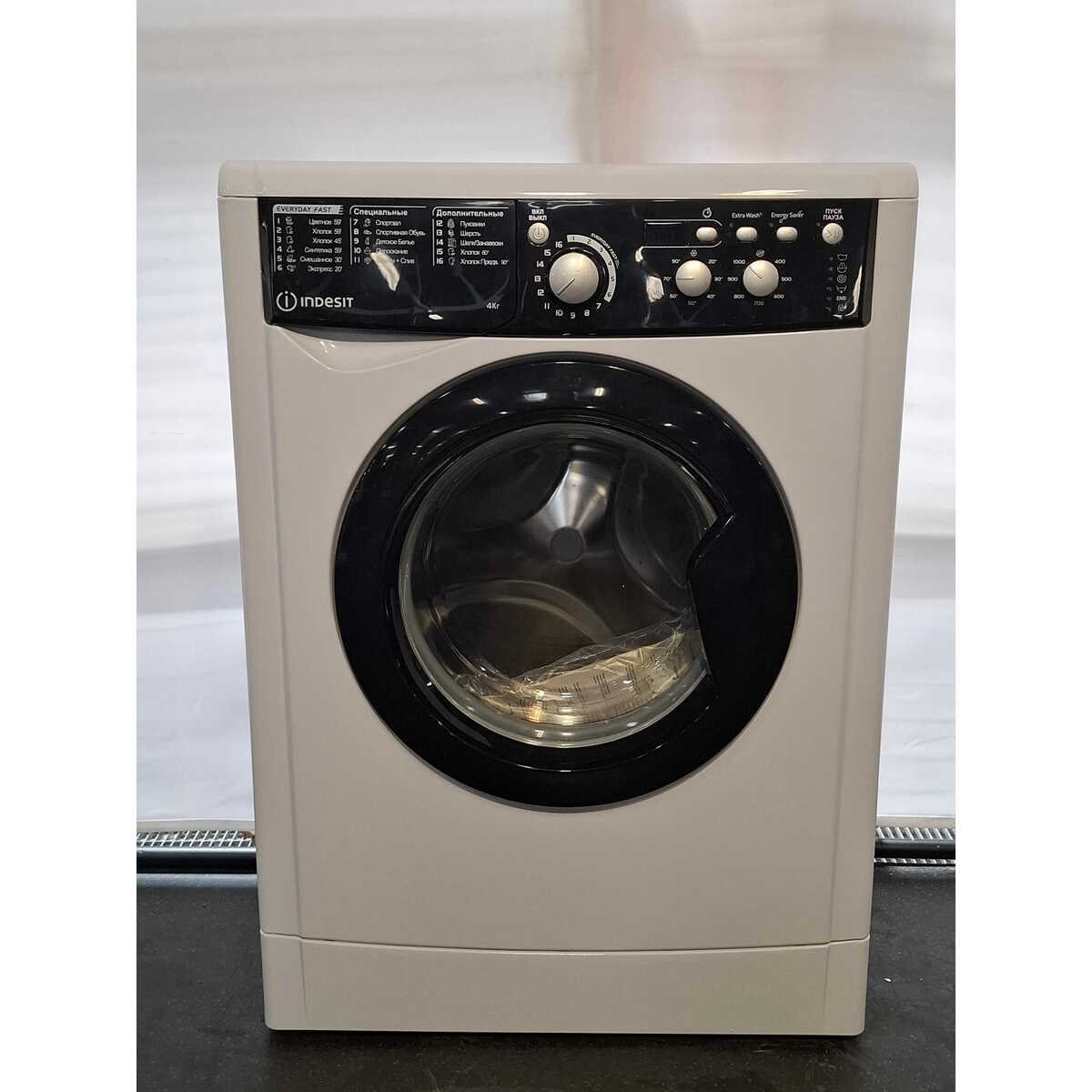 Стиральная машина Indesit EWUD 4105 BK CIS, белый