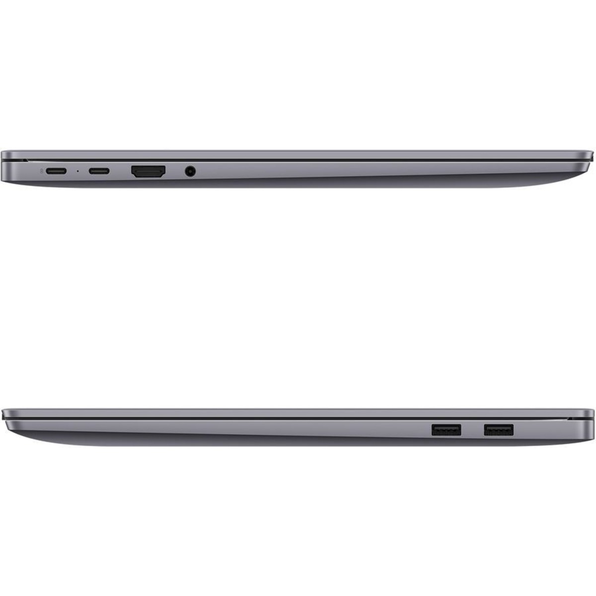 Ноутбук Huawei MateBook D 16 RolleG-W7611 Core i7 13700H 16Gb SSD1Tb Intel Iris Xe graphics 16 IPS WUXGA (1920x1200) Windows 11 Home grey WiFi BT Cam (53013RUE)