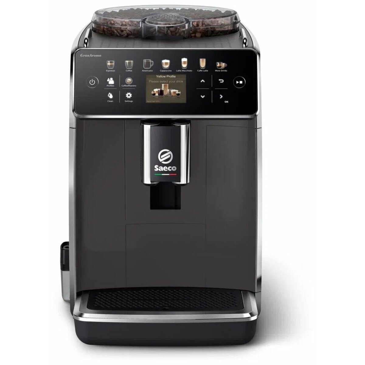 Кофемашина Saeco GranAroma SM6580 / 10 (Цвет: Gray)