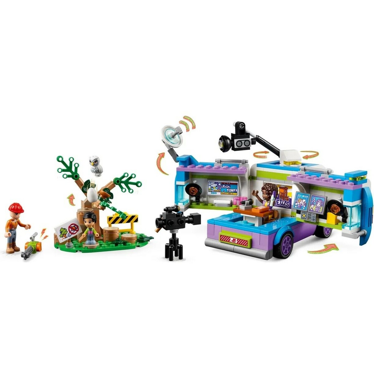 Конструктор LEGO Friends Фургон отдела новостей 41749