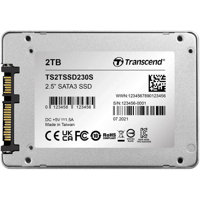 Накопитель SSD Transcend SATA III 2Tb TS2TSSD230S