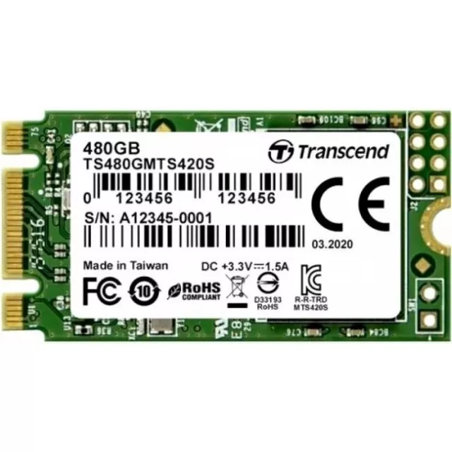 Накопитель SSD Transcend SATA III 480Gb TS480GMTS420S