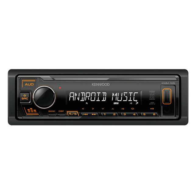 Автомагнитола Kenwood KMM-106 (Цвет: Black)