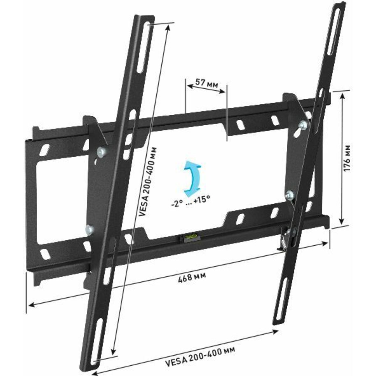 Кронштейн для телевизора Holder T4624-B (Цвет: Black)