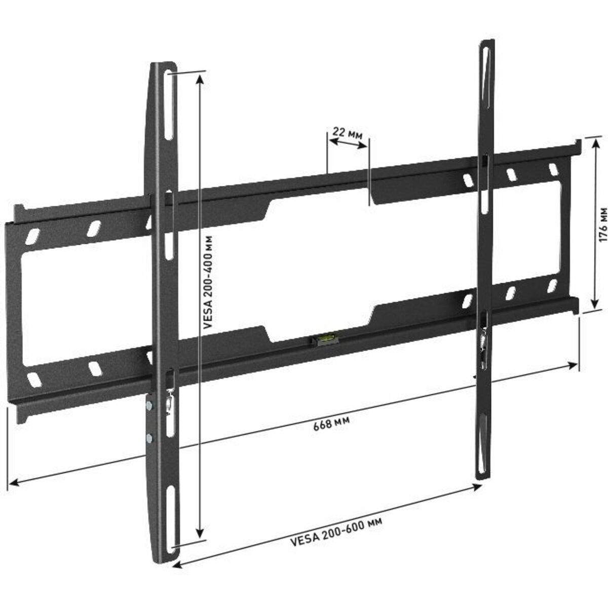 Кронштейн для телевизора Holder F6618-B (Цвет: Black)