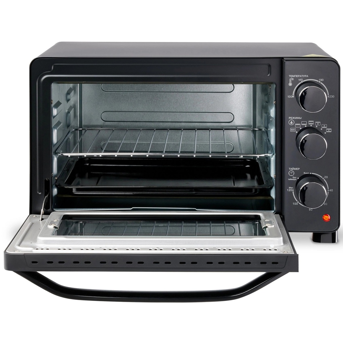 Мини-печь Hyundai MIO-HY080, черный