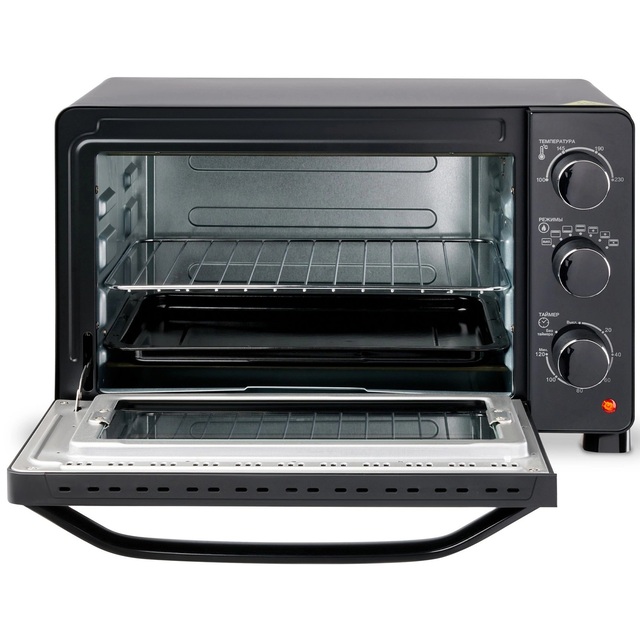 Мини-печь Hyundai MIO-HY080, черный Мини-печь Hyundai MIO-HY080, черный