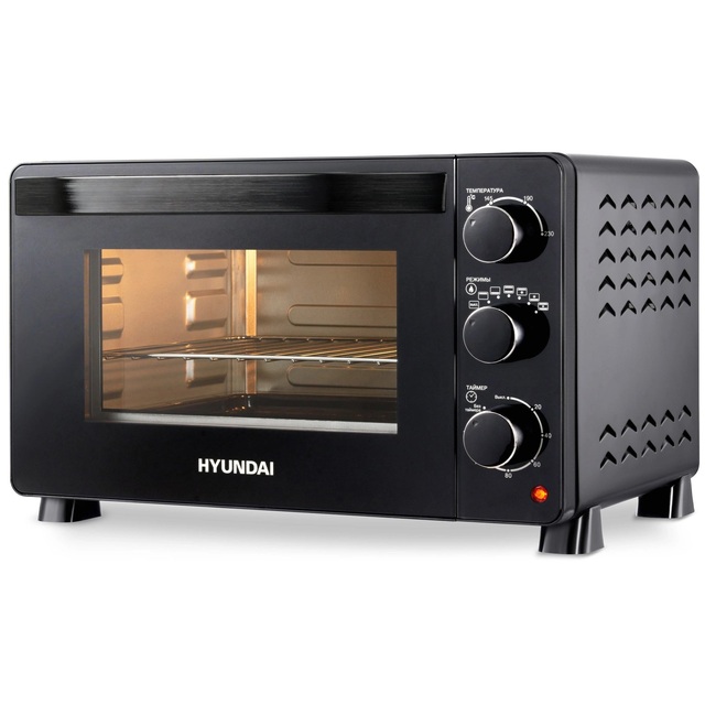 Мини-печь Hyundai MIO-HY080, черный Мини-печь Hyundai MIO-HY080, черный