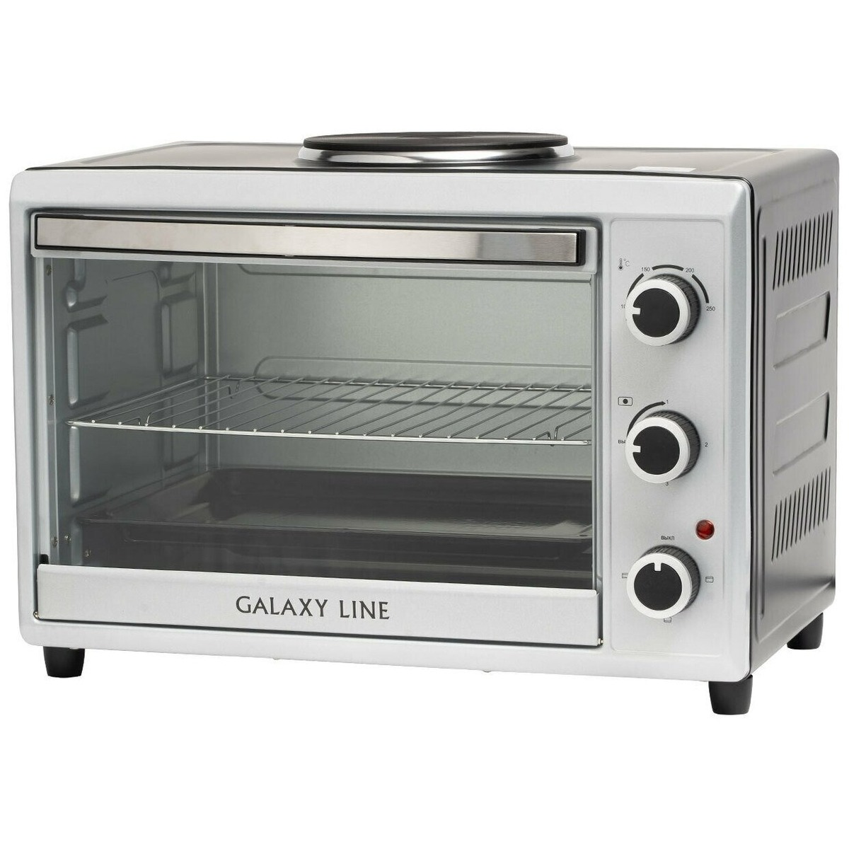 Мини-печь Galaxy Line GL 2602 (Цвет: Silver)