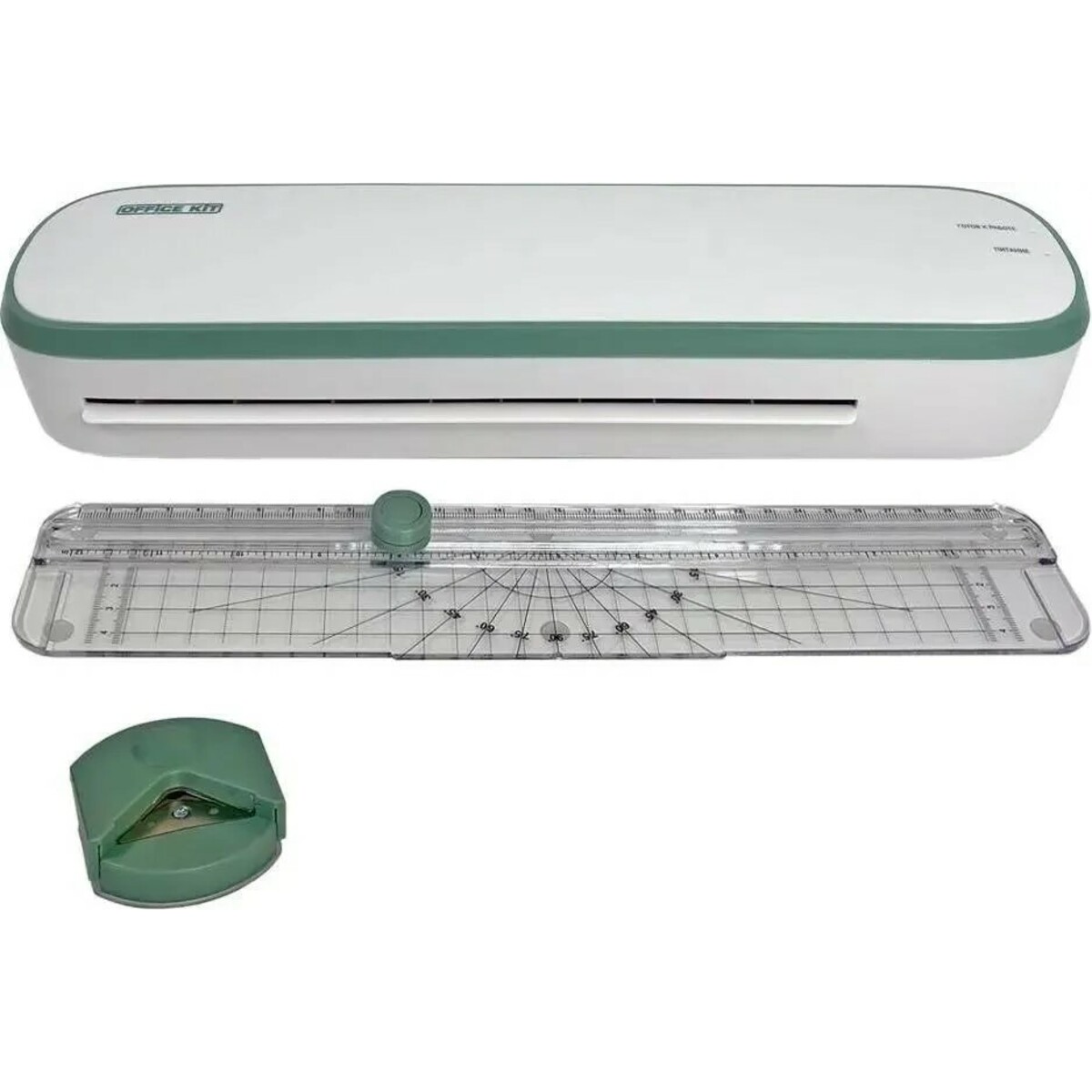 Ламинатор Office Kit L2307G (Цвет: White/Green)