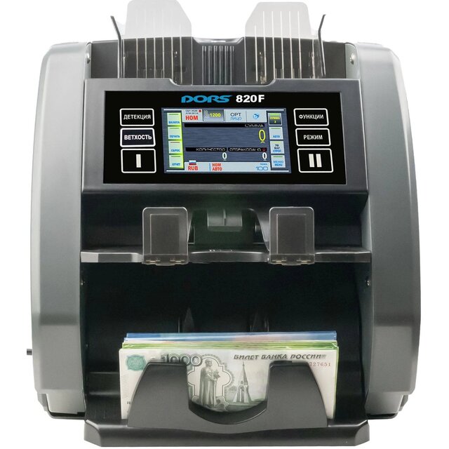 Счетчик банкнот Dors 820F FRZ-044790 (Цвет: Gray)