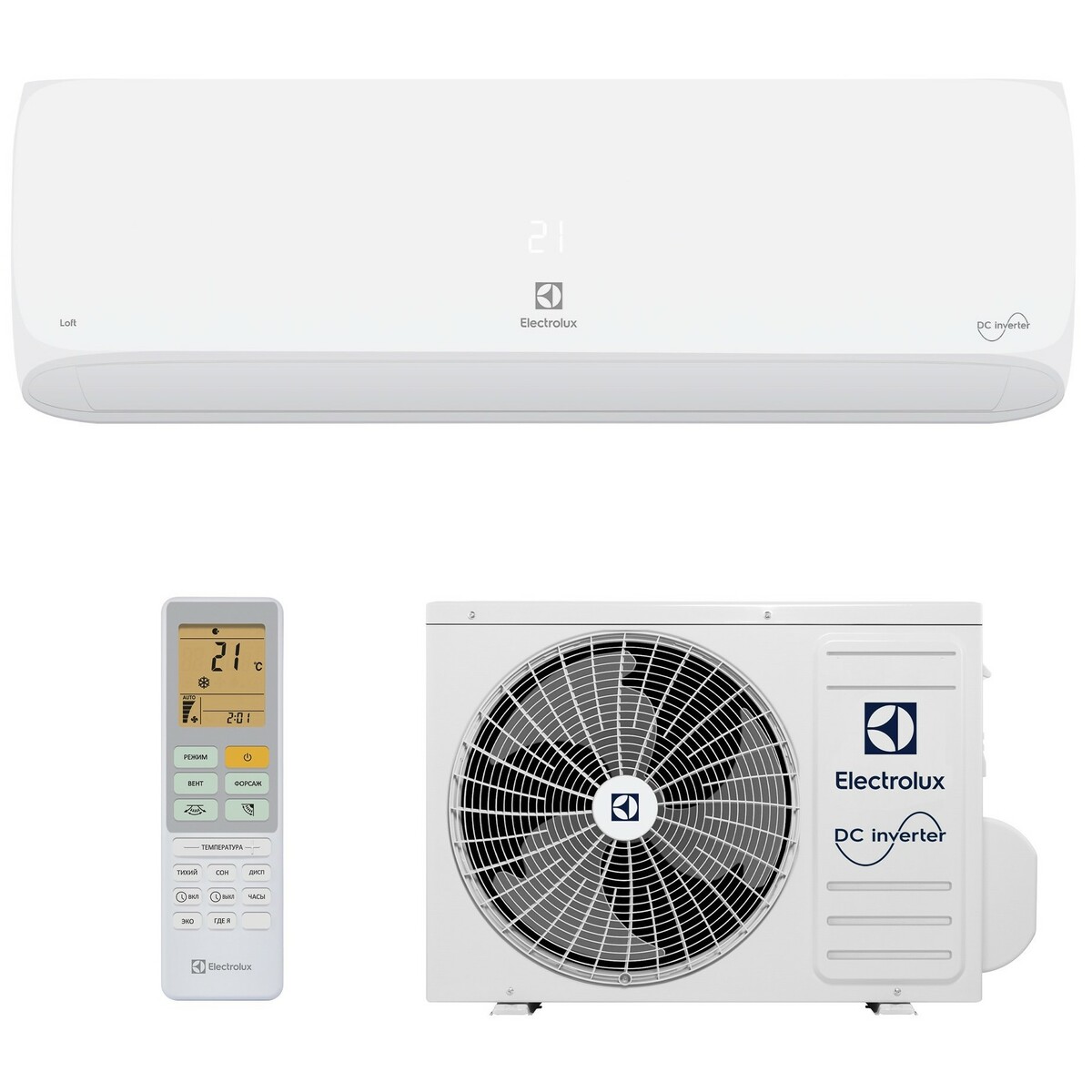 Сплит-система Electrolux EACS / I-18HAL / N8, белый