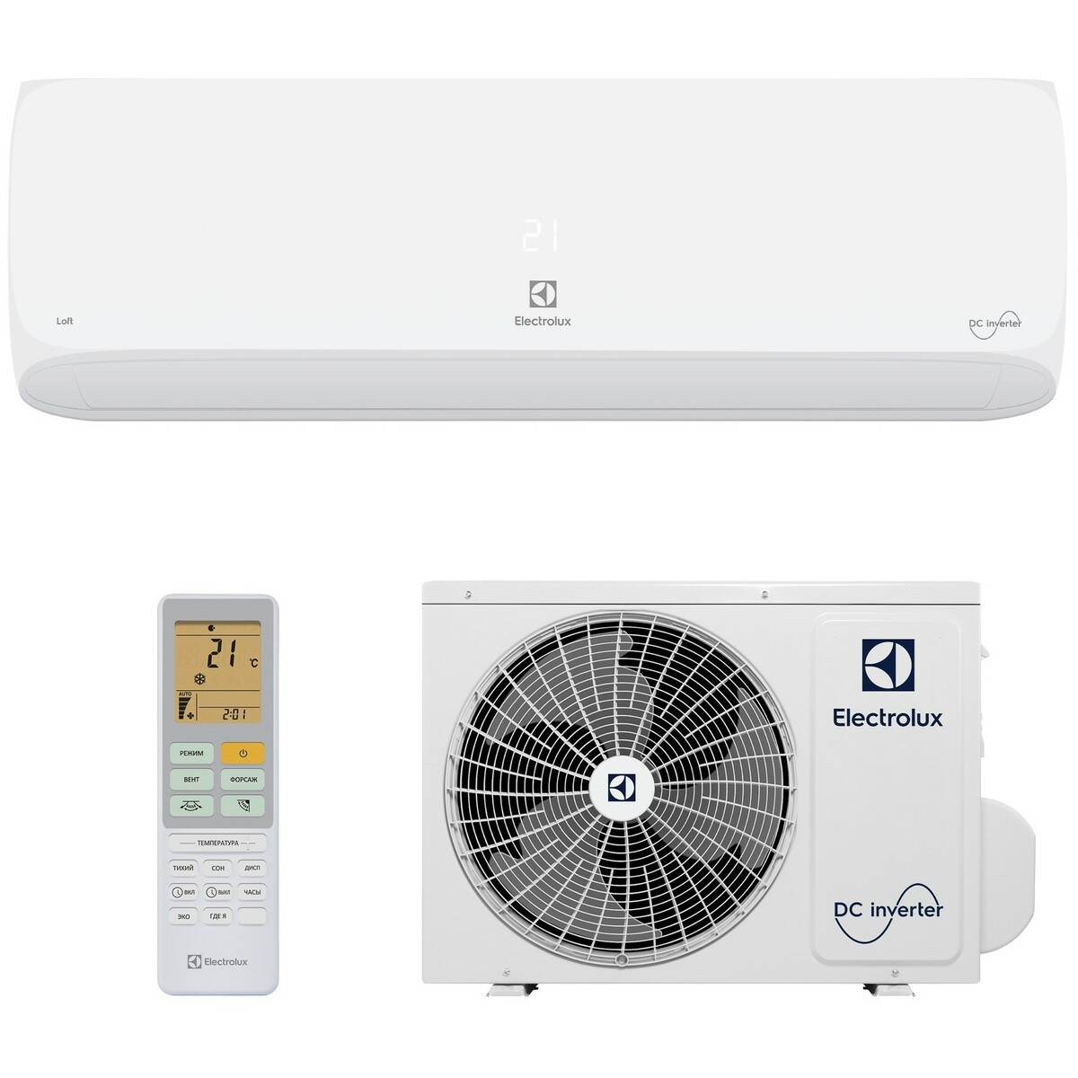 Сплит-система Electrolux EACS / I-24HAL / N8, белый