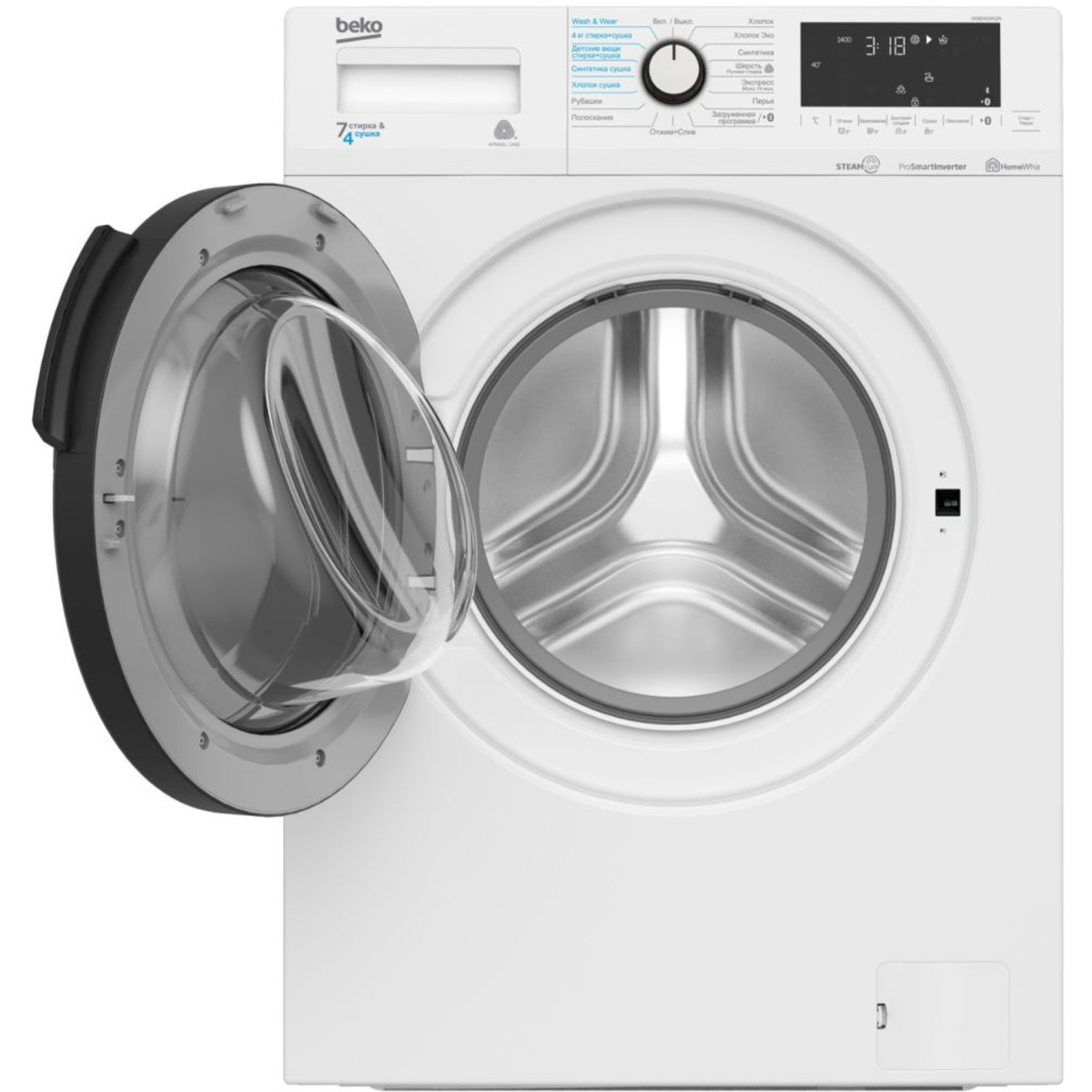 Стиральная машина Beko WDB7425R2W (Цвет: White)