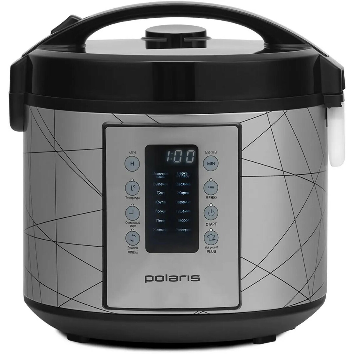 Мультиварка Polaris IQ Home PMC 5020 Wi Fi (Цвет: Silver / Black)