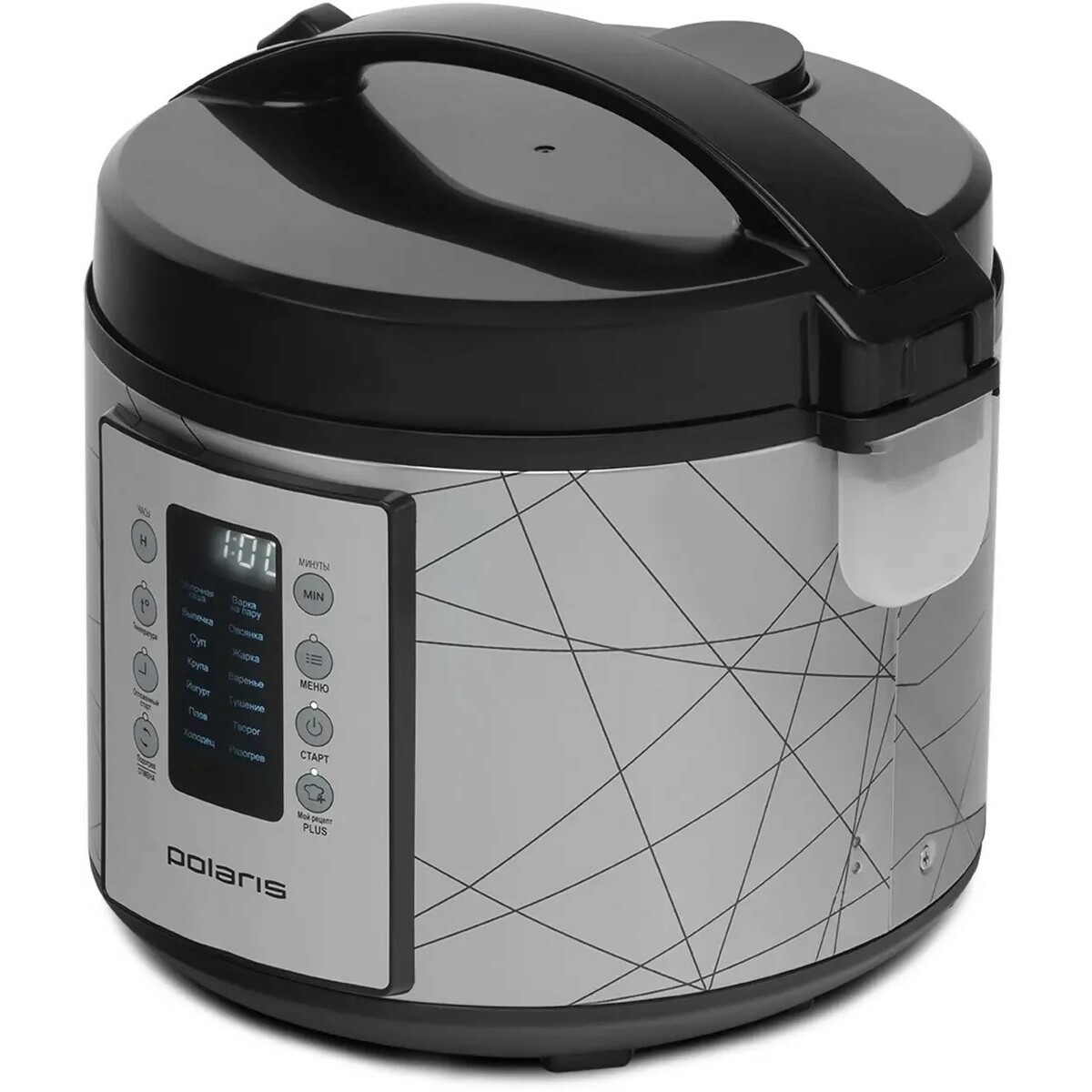 Мультиварка Polaris IQ Home PMC 5020 Wi Fi (Цвет: Silver / Black)