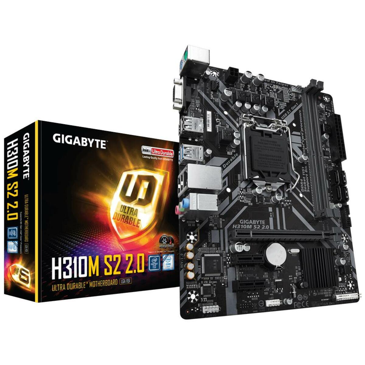 Материнская плата Gigabyte H310M S2 2.0