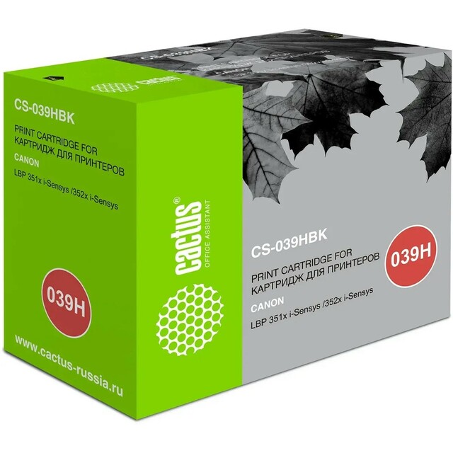 Картридж Cactus CS-039HBK, черный