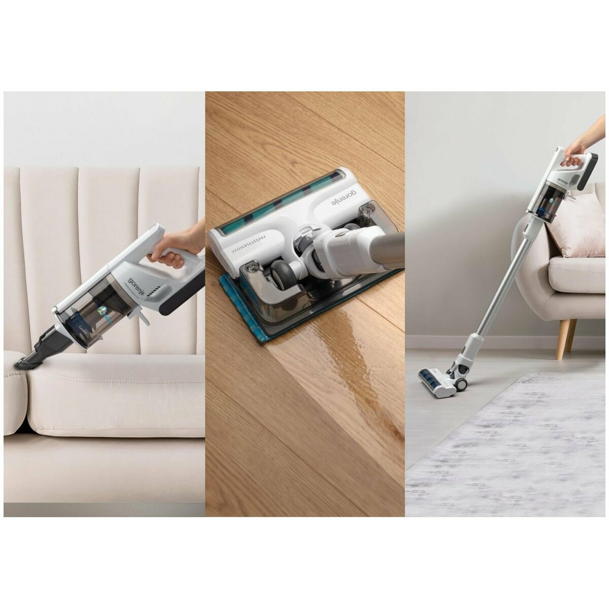 Пылесос Gorenje SVC252FMWT, белый