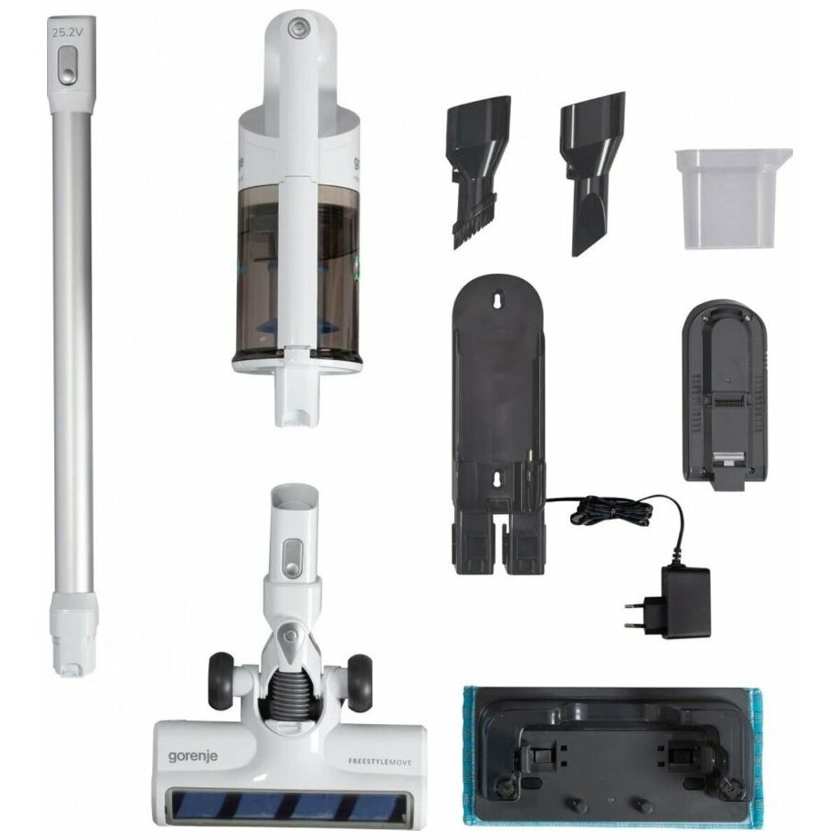 Пылесос Gorenje SVC252FMWT, белый
