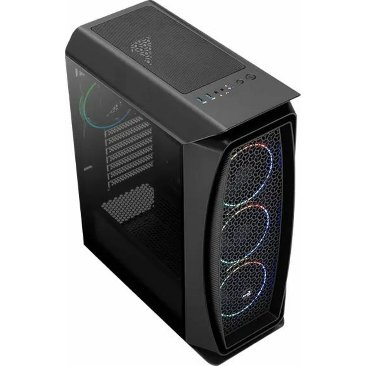 Корпус Aerocool Aero One Eclipse-G-BK-v1 ATX (Цвет: Black)