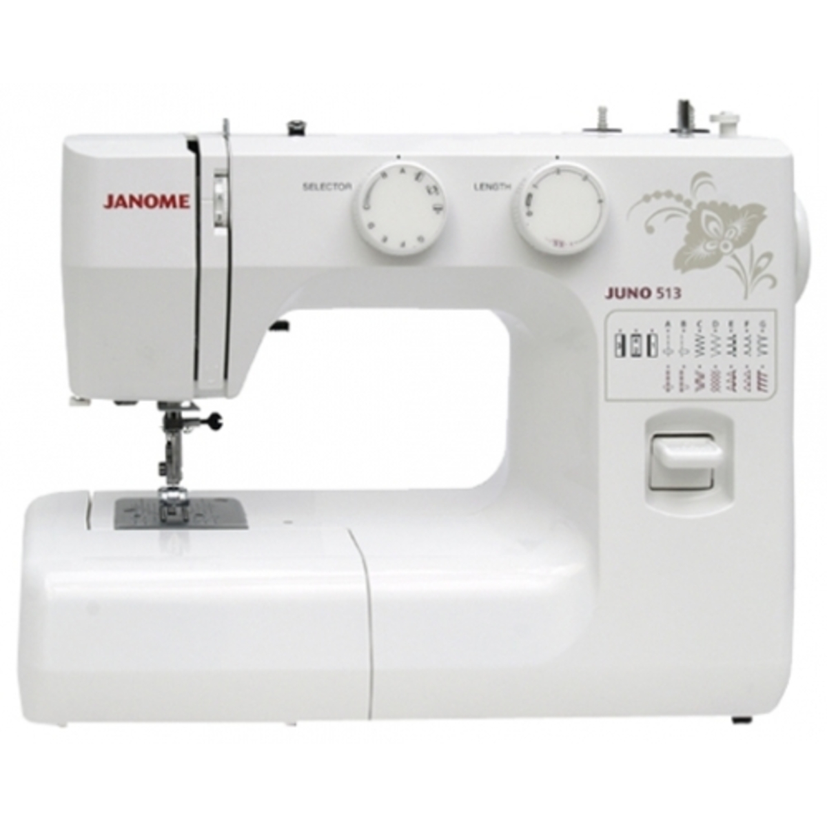 Швейная машина Janome Juno 513 (Цвет: White)