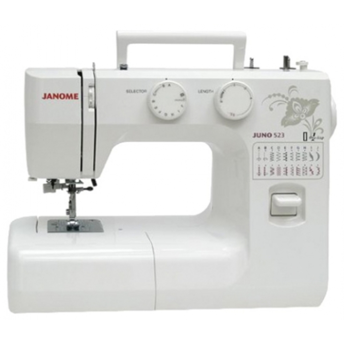 Швейная машина Janome Juno 523 (Цвет: White)