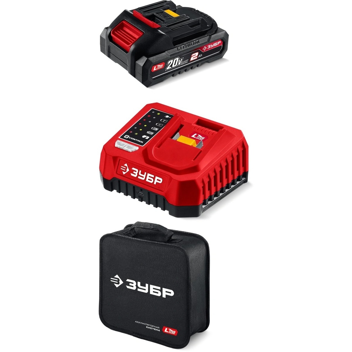 Дрель-шуруповерт Зубр ДБ-45-22 (Цвет: Red)