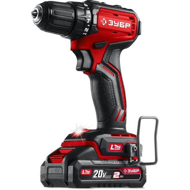 Дрель-шуруповерт Зубр ДБ-45-22 (Цвет: Red) Дрель-шуруповерт Зубр ДБ-45-22 (Цвет: Red)