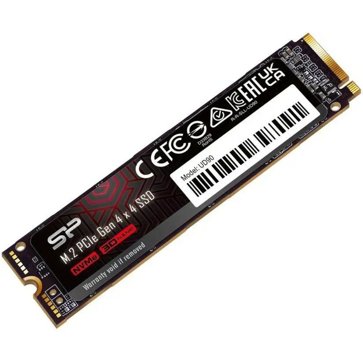 Накопитель SSD Silicon Power PCI-E 4.0 x4 1Tb SP01KGBP44UD9005