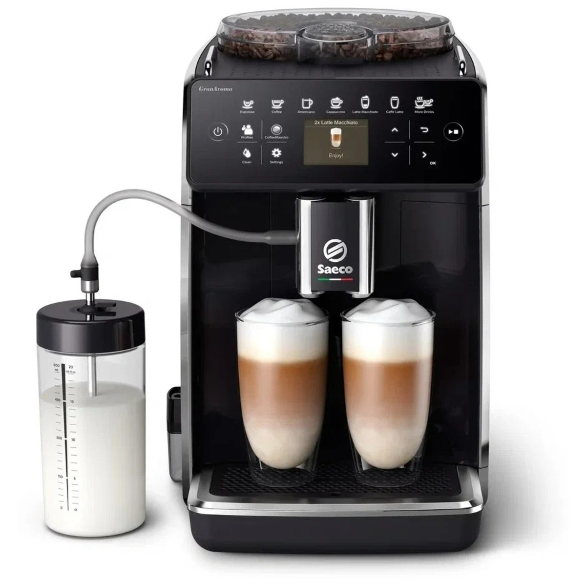 Кофемашина Saeco GranAroma SM6480 / 00 (Цвет: Black)