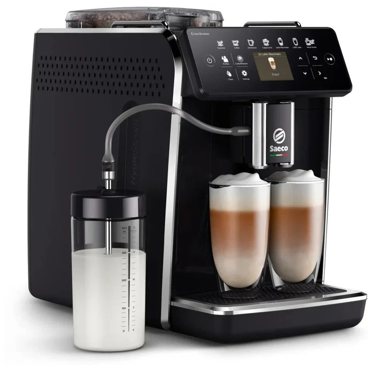 Кофемашина Saeco GranAroma SM6480 / 00 (Цвет: Black)