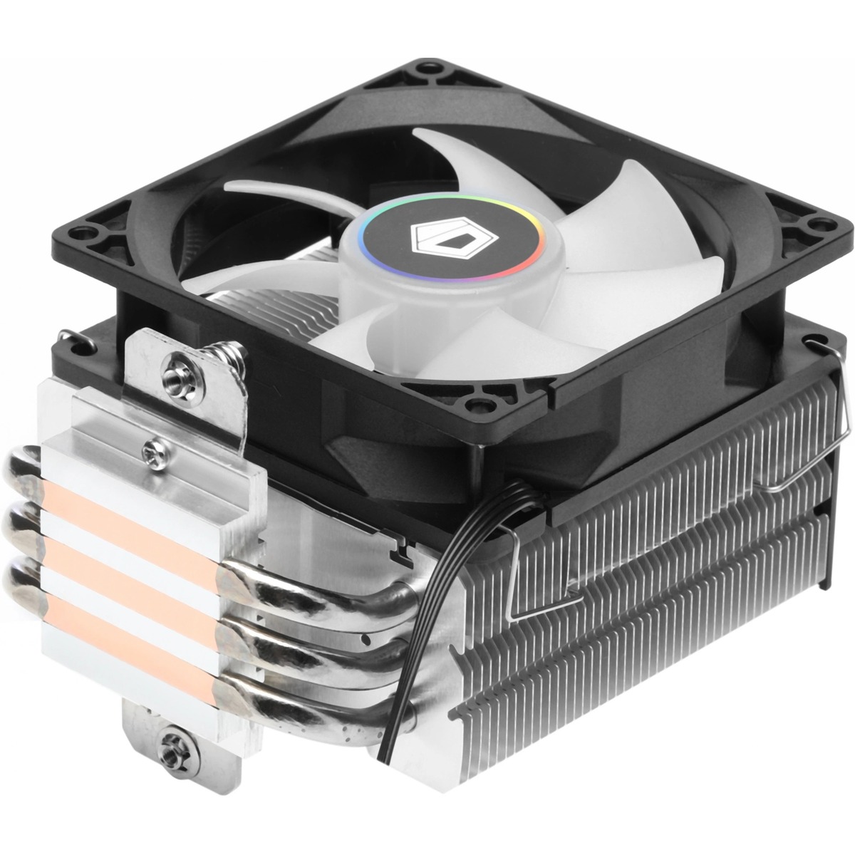 Устройство охлаждения(кулер) ID-Cooling SE-903-XT Soc-AM4/1151/1200/1700 4-pin 14-26dB Al+Cu 130W 650gr LED Ret