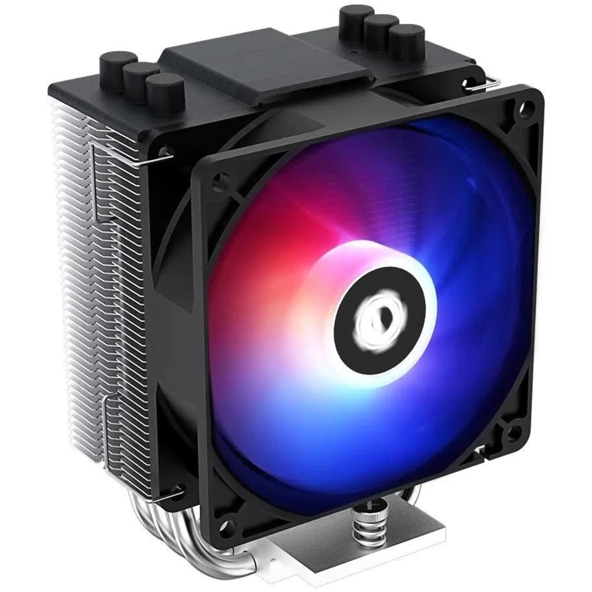 Устройство охлаждения(кулер) ID-Cooling SE-903-XT Soc-AM4/1151/1200/1700 4-pin 14-26dB Al+Cu 130W 650gr LED Ret