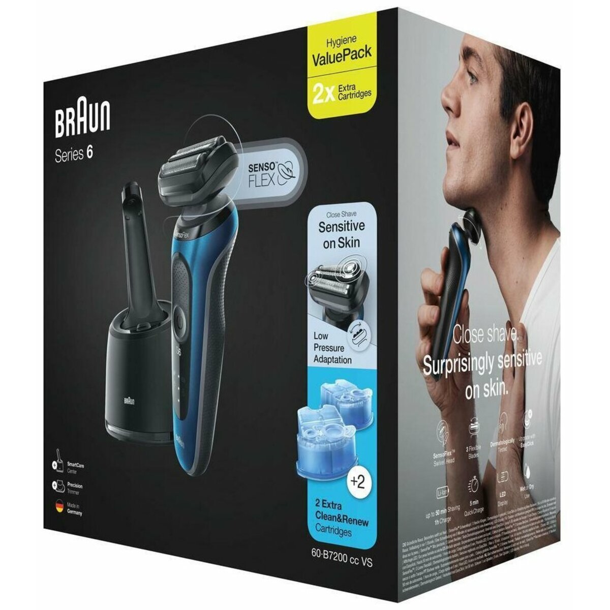 Бритва Braun 60-B7200VS (Цвет: Blue)