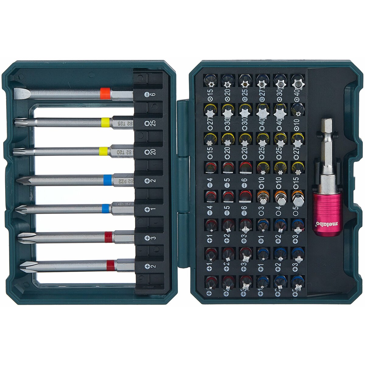 Набор бит Metabo 626702000 (56 предметов)