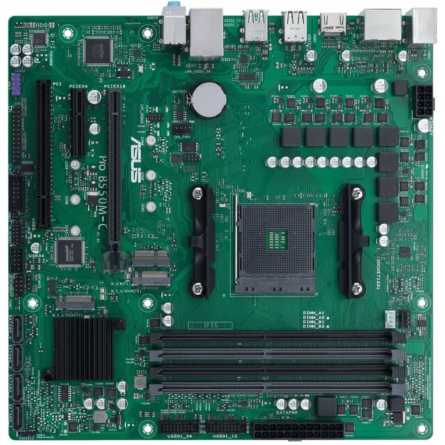 Материнская плата Asus PRO B550M-C / CSM
