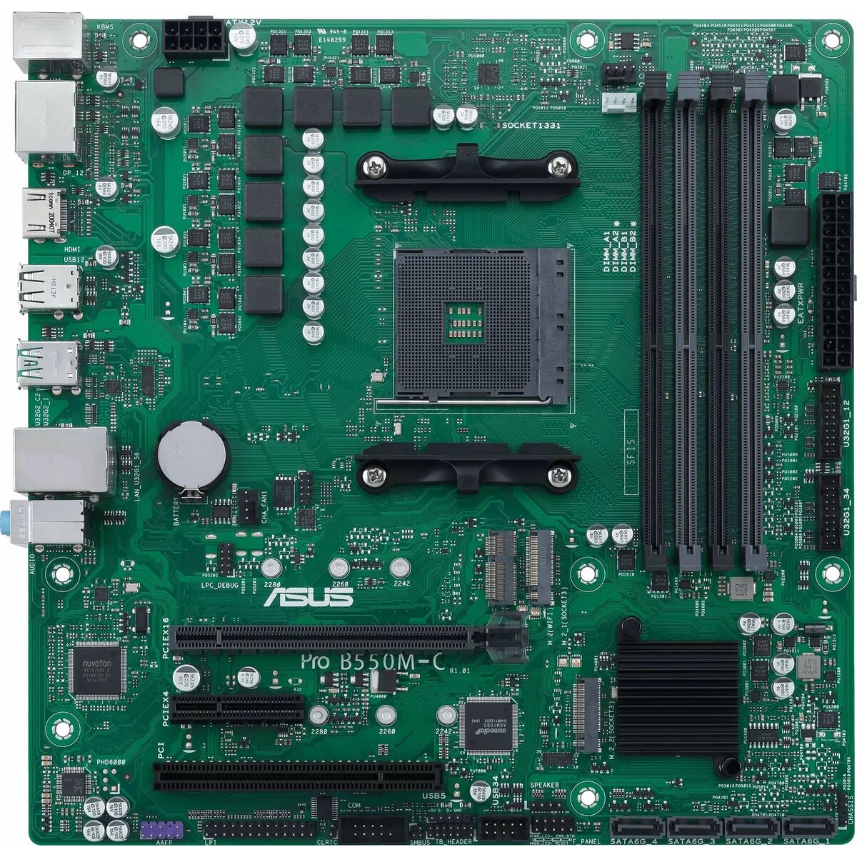 Материнская плата Asus PRO B550M-C / CSM